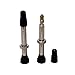 Revmega Tubeless Presta Valve Stem - Pair (44mm for Road)