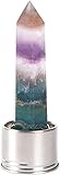 Changeable Natural Quartz Gemstone Crystal Column