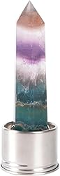 Changeable Natural Quartz Gemstone Crystal Column