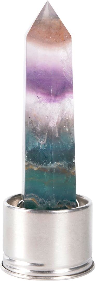 Changeable Natural Quartz Gemstone Crystal Column