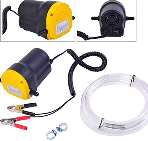 Teekland 12V 5A Fluid Oil Transfer Pump Diesel Extractor Scavenge Suction  Home Use Mini Type Electric Oil Liquid Transfer Pump