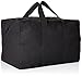 Texsport Canvas Parachute Travel Cargo Bag, Black, 24'' x 15'' x 13''