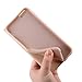 Nouske iPhone 6 Plus/6s Plus 5.5 inch Flip Folio Wallet Stand up Credit Card Holder Leather Case Cover Holster/Magnetic Closure/TPU bumper/360 Full Body Protection, Rose Gold