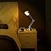 Sunllipe Swing Arm Desk Lamp 7W LED Energy-Efficient Architect Reading Lamp with Rotatable Head,Antique Brass Finish