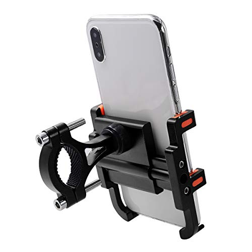 image for SANON Bicycle Motorcycle Phone Mount Aluminum Alloy Bicycle Motorcycle