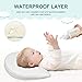 Bassinet Wedge for Baby Reflux | Baby Mattress | Infant Sleep Positioner with Removal Cotton Cover |12-Degree Incline for Better Sleep