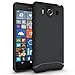 TUDIA Slim-Fit Merge Dual Layer Protective Case for Microsoft Lumia 950 (Matte Black)