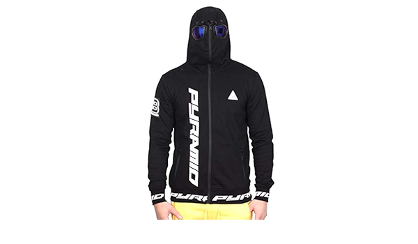 black pyramid goggle hoodie