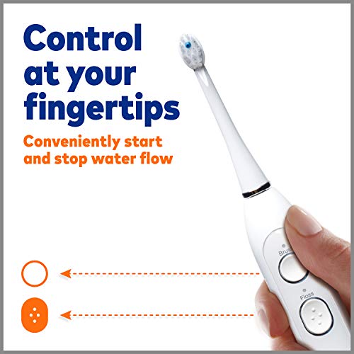 Waterpik-Sonic-Fusion-Professional-Flossing-Toothbrush-Electric-Toothbrush-Water-Flosser-Combo-in-One-SF-02-White