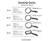 Carson SureGrip 2x Acrylic Soft Grip Magnifier with 11.5x Spot Lens (SG-14)