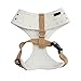 Puppia Authentic Modern Dotty Harness A, Small, Ivory