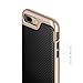 Caseology Envoy for Apple iPhone 8 Plus Case (2017) / for iPhone 7 Plus Case (2016) - Premium Leather - Carbon Fiber Black