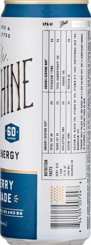 SUNSHINE BEVERAGES, LLC GOOD ENERGY DRINK, BLUEBERRY LEMONADE, 12 FL OZ