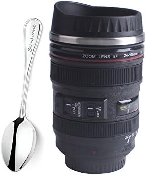 camera lens travel thermos
