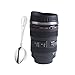 Camera Coffee Mug Lens Travel Thermos Cup with lid