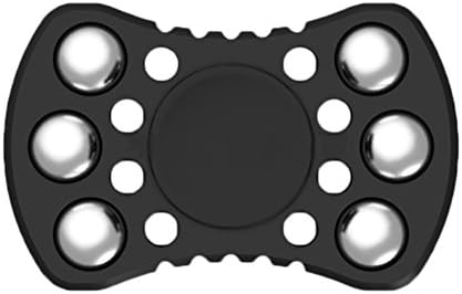 Xinyuanweiye Fidget Hand Spinner Toy Time Killer for Relieve ADHD Anxiety Reduce Stress EDC Focus Toy (21-Black)