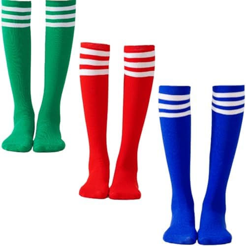 Juego De 10 Disfraces De Ardilla – 3 Calcetines A Rayas, 3 Diademas De Orejas, 3 Gafas Redondas Y Gorra – Para Halloween Y Cosplay