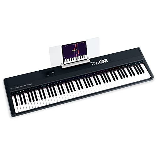 The ONE Portable Digital Piano, 88 Keys Piano Keyboard with Hammer Action Keys for Beginner
