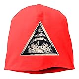 Kla Ju Woman Skull Cap Beanie All Seeing Eye