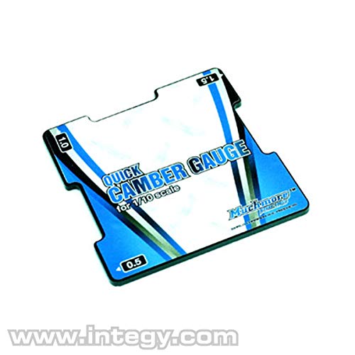 Integy RC Model MMR-MR-CGS1 Muchmore Racing Quick Camber Gauge <0.5,1.0,1.5 Angles> for 1/10 Touring & Buggy