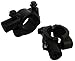 TMS® Aluminum 10mm Mirror Clamp on Mount Adapter 7/8" Handlebar Honda Suzuki Kawasaki Yamaha KTM Dirtbike Dual Sport