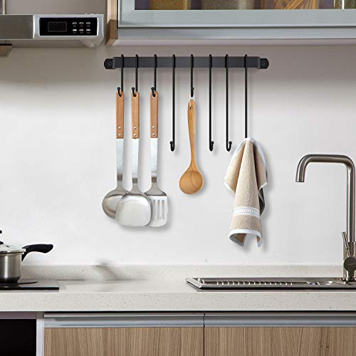 Coffee Cup Holder Wall Mounted Coffee Cup Rack Mug Hooks in Kitchen