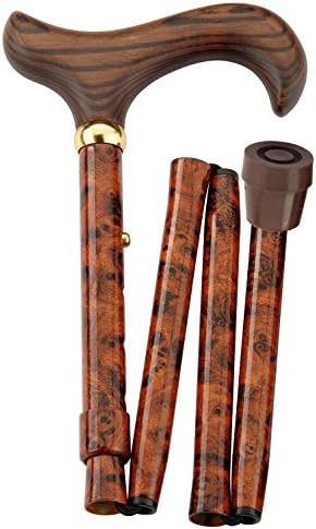Birdeye Design Designer Walking Cane Derby Folding Walking Stick