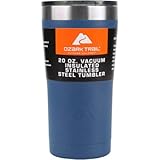 Ozark Trail 20-Ounce Double-Wall, Vacuum-Sealed Tumbler (1, Navy)