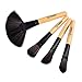 Vander Makeup Brush Set 24pcs Essential Cosmetics with Case Premium Pieces Professional Makeup Brushes, Powder Eyeliner Eye Shadow Lip Foundation Blush Brushes (wood)