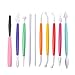 Cosmos 10 Pieces Muticolor DIY Cake Fondant&gumpaste Decorating Modeling Tools Set