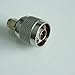 N Male Plug to RP-SMA Male Jack RF Adapter Coaxial Cable Connector Converter