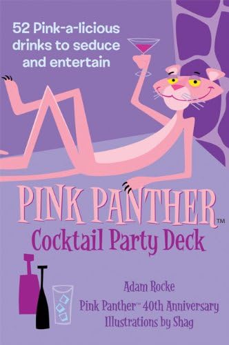 Pink Panther Cocktail Party Deck: 52 Pink-a-licious Drinks to Seduce and Entertain Paperback – Bargain Price, March 4, 2005