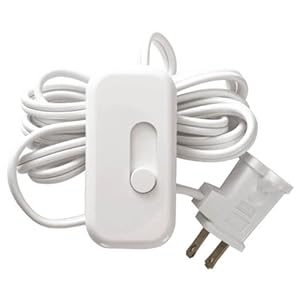 Lutron Credenza Plug-In Dimmer for Incandescent and Halogen Bulbs, TT-300H-WH, White