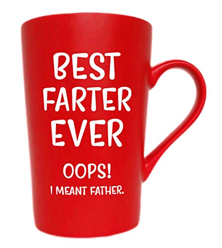 MAUAG Funny Christmas Gifts Dad Coffee Mug for Dad, Best Farter Ever Oops I Meant Father, Fun Dad Mu - //medicalbooks.filipinodoctors.org