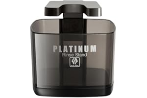 SKULL SHAVER Platinum Rinse Stand - Ultimate Cleaning Solution for Pitbull & Butterfly Shavers
