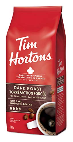 TIM HORTON’S DARK ROAST COFFEE, 300G/10.6 OZ {IMPORTED FROM CANADA