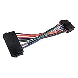 NEORTX 24 Pin to 14 Pin ATX PSU Main Power Adapter Braided Sleeved Cable for IBM/Lenovo PCs and Servers