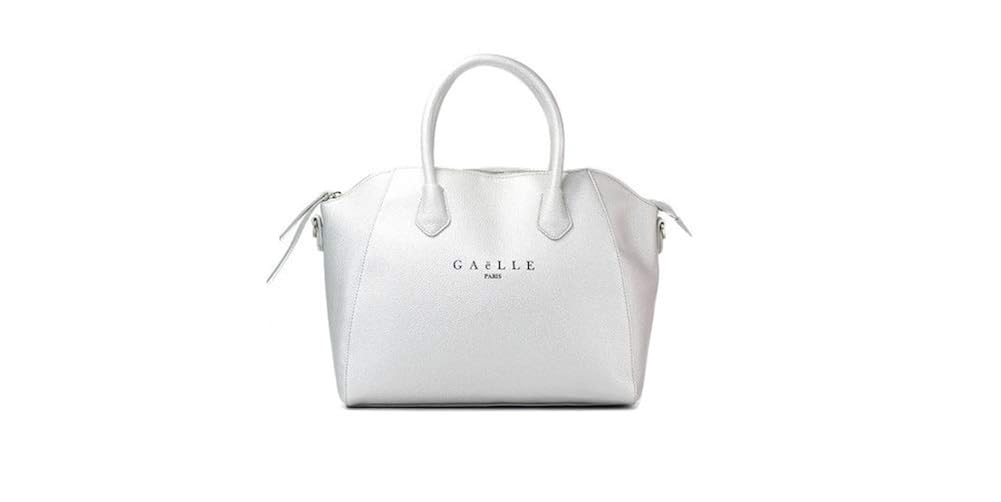 Borse GAELLE PARIS Borsa bauletto grande GBDA1422 argento urban-earth.co.uk