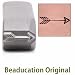 Beaducation Arrow Metal Design Stamp, 11.5mm Large Classic Basic Style Punch Stamping Tool Hand Stamped DIY Jewelry Crafts Original Metal Design Stamps