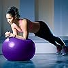 HKBTCH-Pilates-Ball-65cm-Extra-Thick-Anti-Burst-Exercise-Ball-With-Air-Pump-Non-Slip-Stability-Balance-Gym-Ball-For-Yoga-Pilates-Fitness-Pregnancy Pilates Ball, 65cm Extra Thick Anti-Burst Exercise Ball With Air Pump, Non-Slip Stability Balance Gym Ball For Yoga…