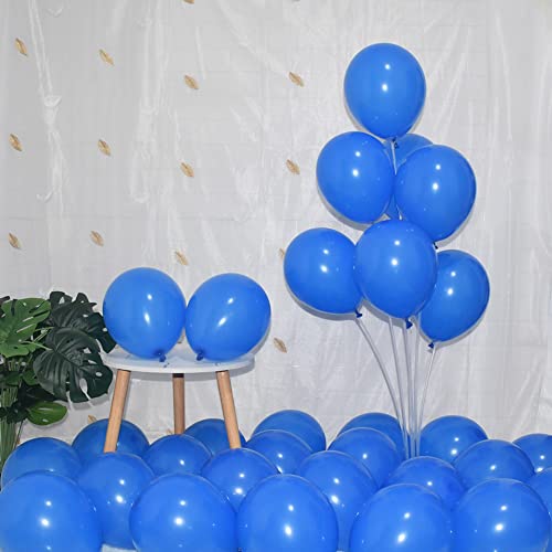 400 Pack Blue Balloons 5 Inch Blue Small Balloons Quality Latex Matte Balloons Helium Balloon Party Decorations Supplies