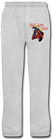 DAMEI Men's Super Horror Hero Judgment Eye Knight Sports Sweatpants Cotton Pants