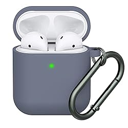 Airpods Case Cover, LELONG Soft Silicone Protective