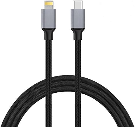 USB Type C to Lightning Cable, Fast Charging USB C to Lightning and Sync Cable for iPhone X, iPhone8, 8 Plus, iPhone7,7 plus, iPad