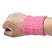 GOGO Terry Cloth Wristband, Wrist Sweatband, Various Colors (Price for PIECE) - Black