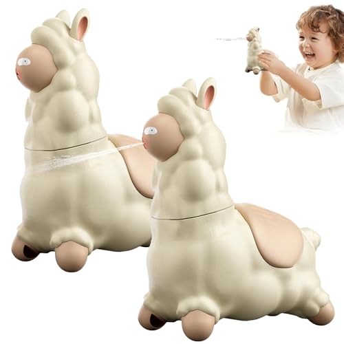 Mini Pistola ad Acqua,2 Pezzi Spruzzatore d'Acqua,Sprayer,Squirter D'acqua Di Alpaca,Piccola Pistola Ad Acqua a Forma di Lama,per Giochi, Giocattoli In Piscina