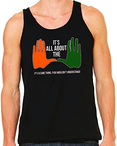 U of M - Men's Black Graphic Tank Top - It's All About the "U" - Large