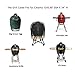 onlyfire Kamado Grill Cover Fits for Large Big Green Egg,Kamado Joe Classic and Stand-Alone,Large Grill Dome,Pit Boss K22,Louisiana K22,Coyote the Asado Cooker and other,30