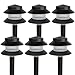 Paradise GL22627 Low Voltage Plastic 4W Path Light (Black, 6 Pack)
