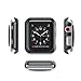 HP95(TM) New Ultra-Slim Electroplate PC Hard Case Cover For Apple Watch Series 3 42mm (Black)
